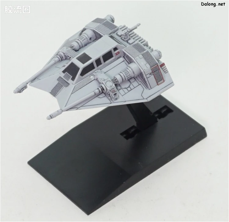 万代 星球大战系列拼装模型 Vehicle Model系列 VM-08 AT-ST & 雪地飞车 套装 - 图片