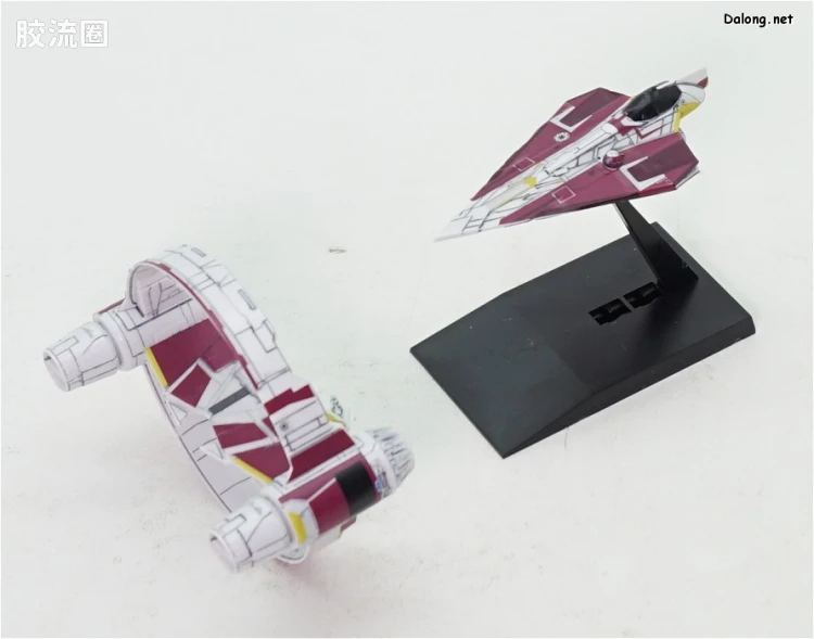 万代 星球大战系列拼装模型 Vehicle Model系列 VM-09 绝地武士星际战斗机 - 图片