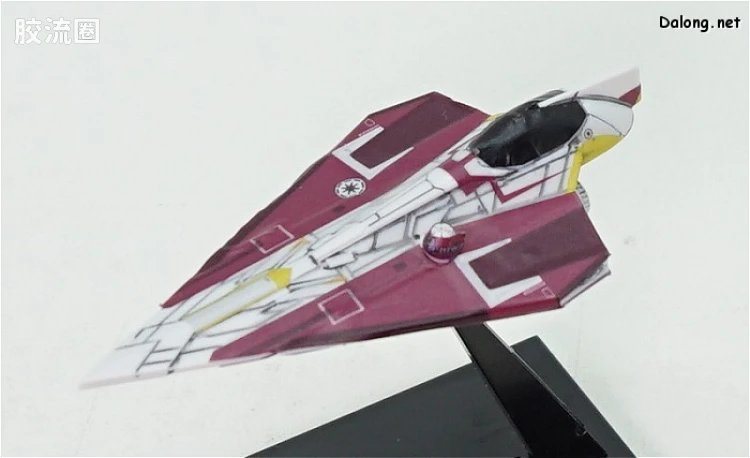万代 星球大战系列拼装模型 Vehicle Model系列 VM-09 绝地武士星际战斗机 - 图片