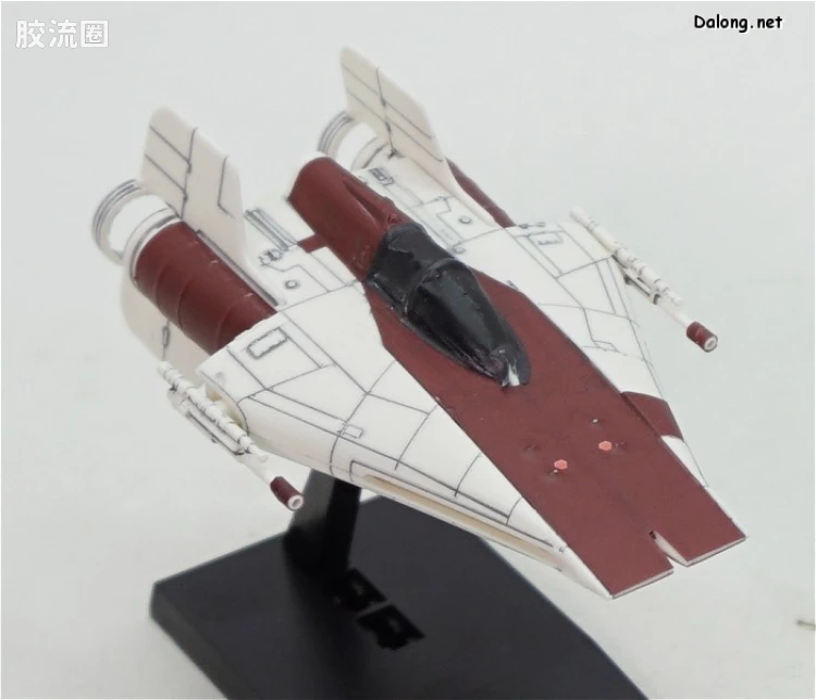万代 星球大战系列拼装模型 Vehicle Model系列 VM-10 A翼战机 - 图片
