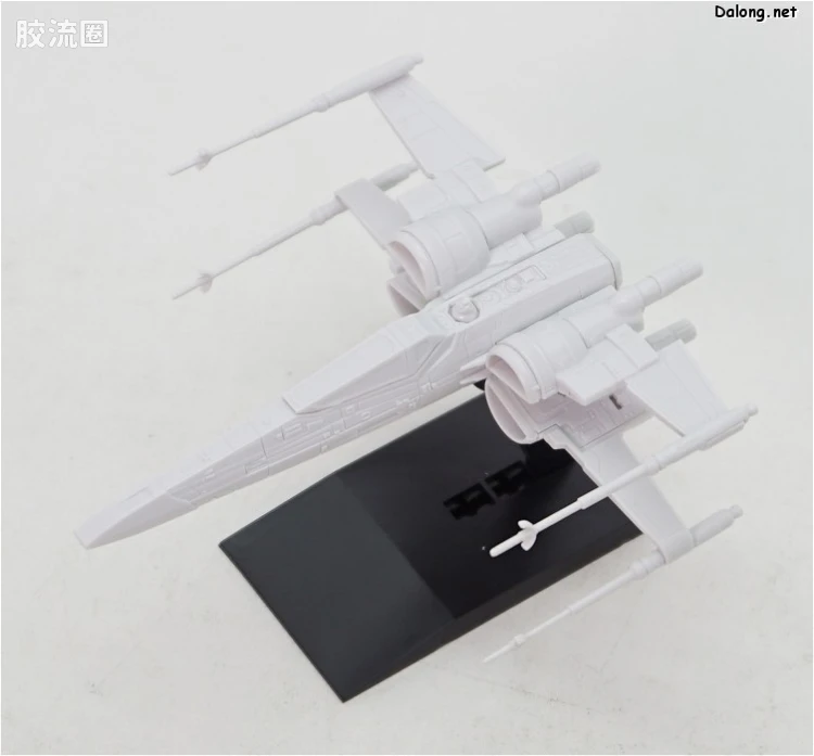 万代 星球大战系列拼装模型 Vehicle Model系列 VM-11X翼战机 BLUE中队机 - 图片