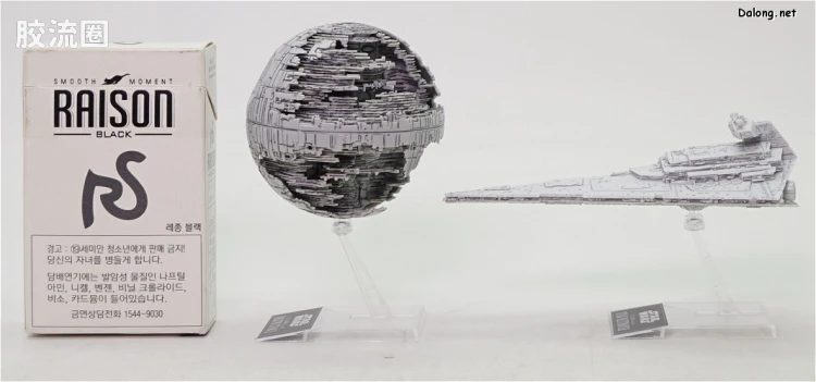 万代 星球大战系列拼装模型 Vehicle Model系列 1/2,700,000 死星II & 1/14,500 歼星舰 - 图片