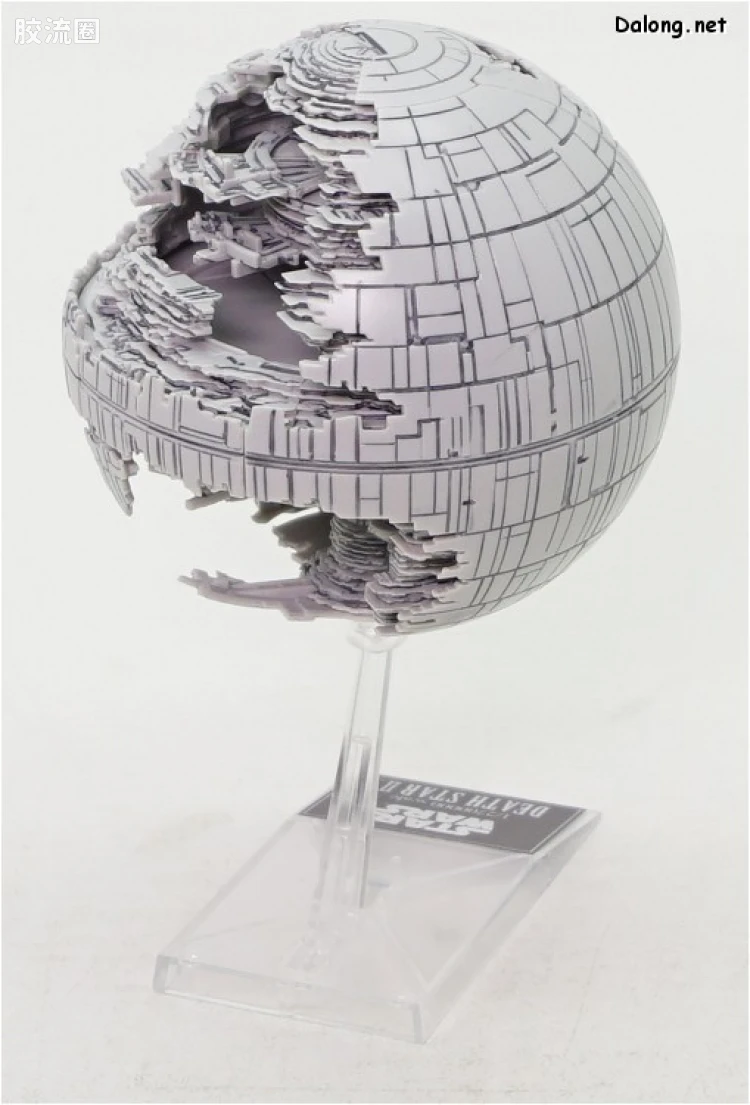 万代 星球大战系列拼装模型 Vehicle Model系列 1/2,700,000 死星II & 1/14,500 歼星舰 - 图片
