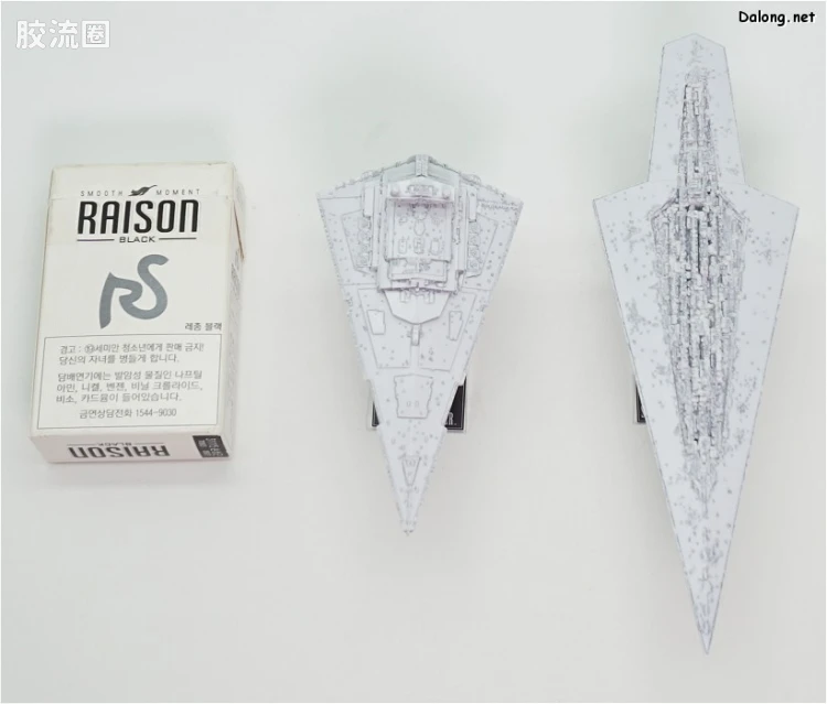 万代 星球大战系列拼装模型 Vehicle Model系列 1/100000 执行者级超级歼星舰&1/14500 帝国级歼星舰 - 图片