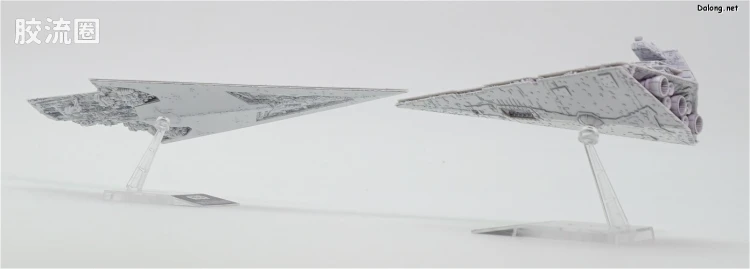 万代 星球大战系列拼装模型 Vehicle Model系列 1/100000 执行者级超级歼星舰&1/14500 帝国级歼星舰 - 图片