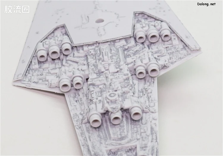 万代 星球大战系列拼装模型 Vehicle Model系列 1/100000 执行者级超级歼星舰 - 图片