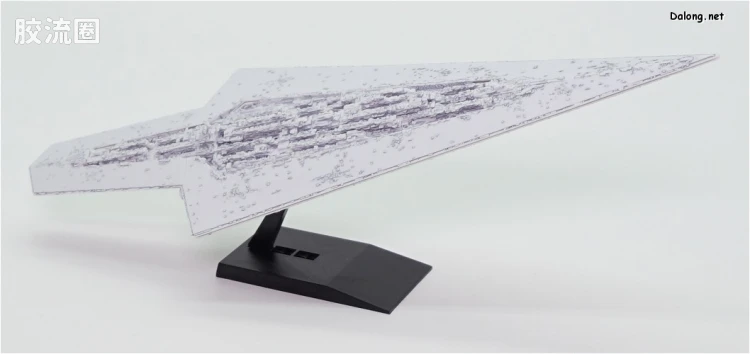万代 星球大战系列拼装模型 Vehicle Model系列 1/100000 执行者级超级歼星舰 - 图片