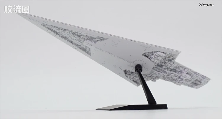 万代 星球大战系列拼装模型 Vehicle Model系列 1/100000 执行者级超级歼星舰 - 图片