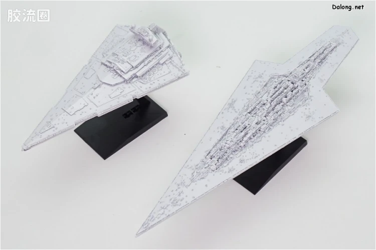 万代 星球大战系列拼装模型 Vehicle Model系列 1/100000 执行者级超级歼星舰 - 图片