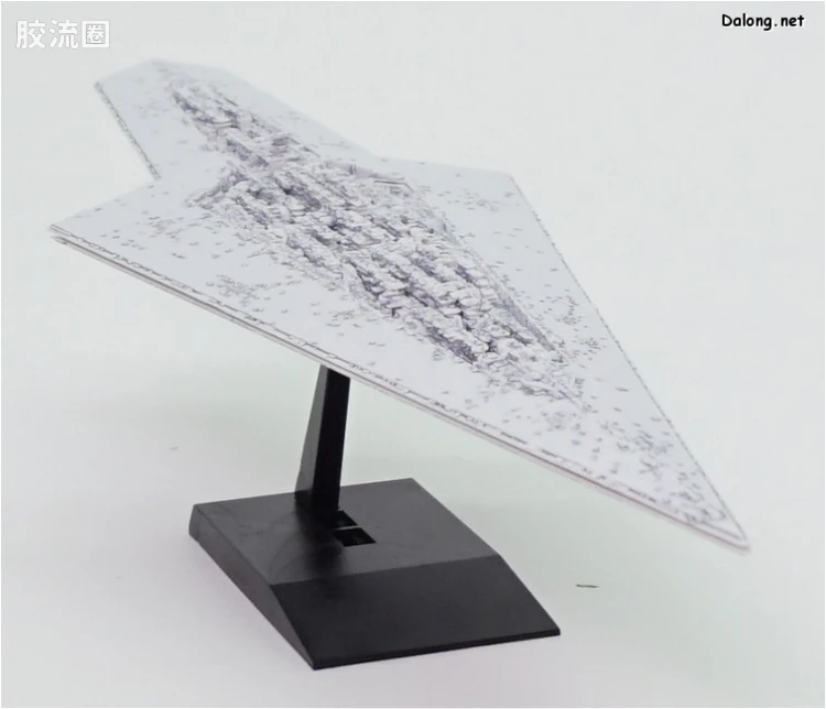 万代 星球大战系列拼装模型 Vehicle Model系列 1/100000 执行者级超级歼星舰 - 图片