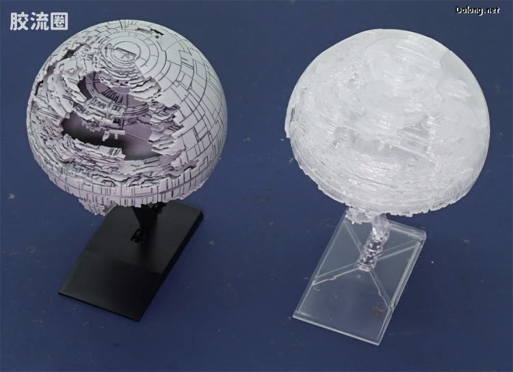 万代 星球大战系列拼装模型 Vehicle Model系列 星球大战EP6 透明Ver. - 图片
