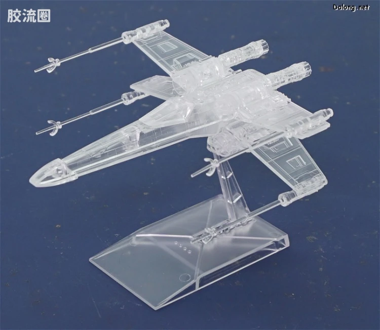 万代 星球大战系列拼装模型 Vehicle Model系列 星球大战EP6 透明Ver. - 图片