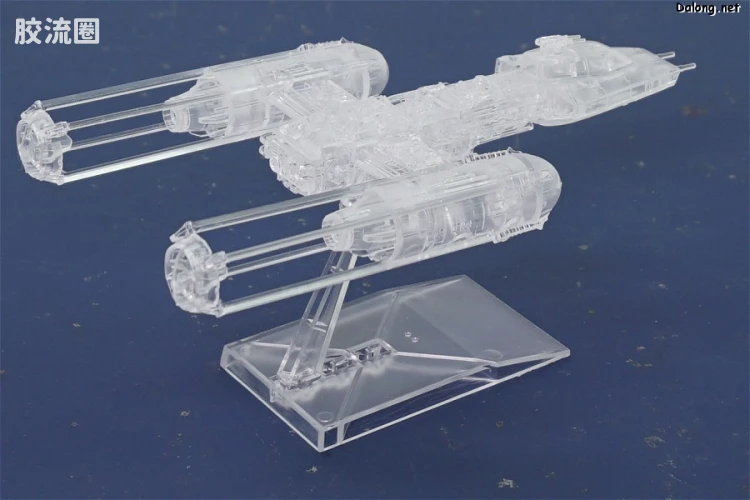 万代 星球大战系列拼装模型 Vehicle Model系列 星球大战EP6 透明Ver. - 图片