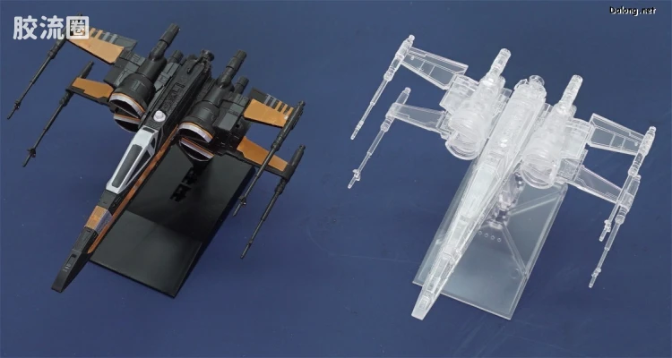 万代 星球大战系列拼装模型 Vehicle Model系列 1/144&1/350&1/540 载具套装(透明版) - 图片