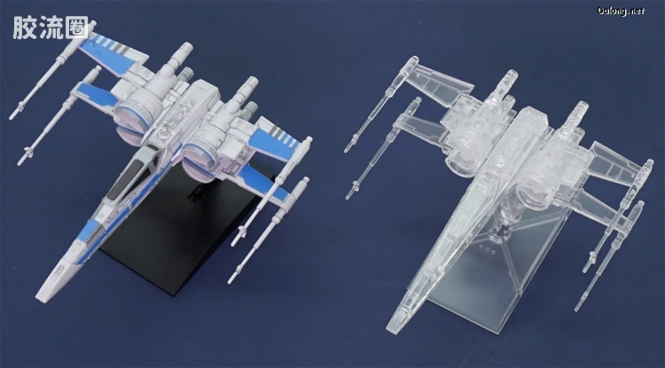 万代 星球大战系列拼装模型 Vehicle Model系列 1/144&1/350&1/540 载具套装(透明版) - 图片