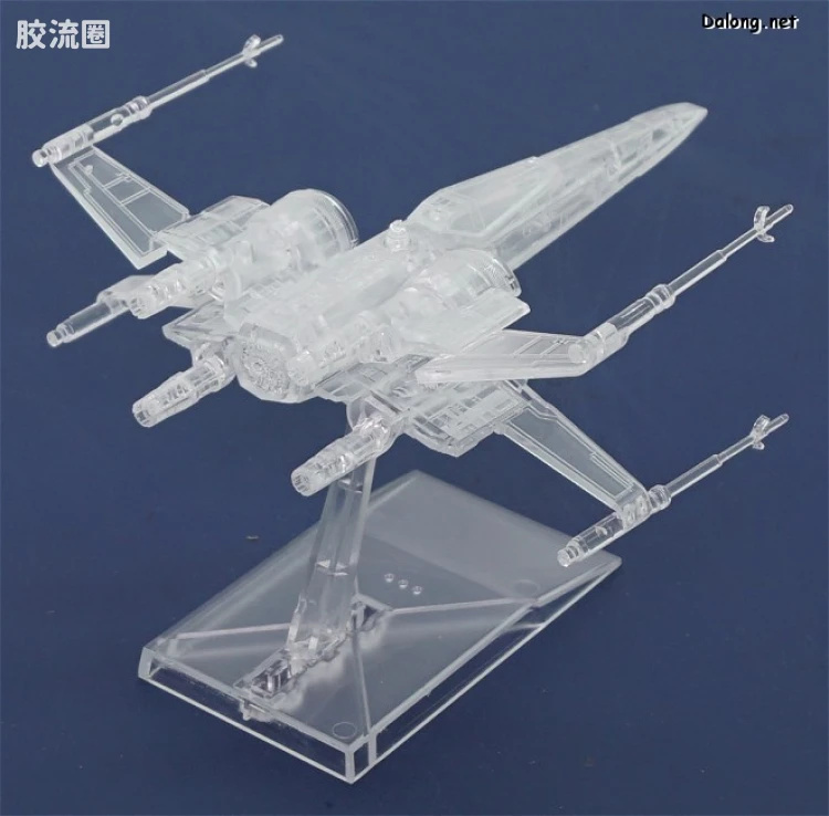 万代 星球大战系列拼装模型 Vehicle Model系列 1/144&1/350&1/540 载具套装(透明版) - 图片
