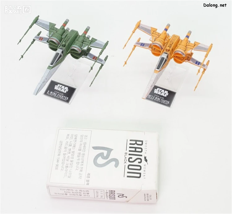 万代 星球大战系列拼装模型 Vehicle Model系列 1/144 X翼战机 与 X翼达默龙机 Ver.天行者崛起 套装 - 图片