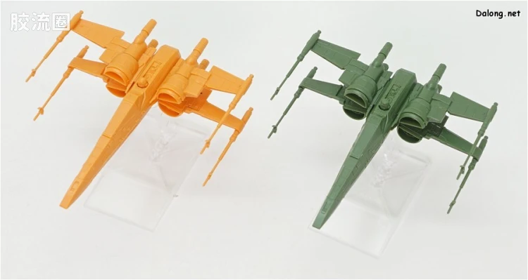 万代 星球大战系列拼装模型 Vehicle Model系列 1/144 X翼战机 与 X翼达默龙机 Ver.天行者崛起 套装 - 图片