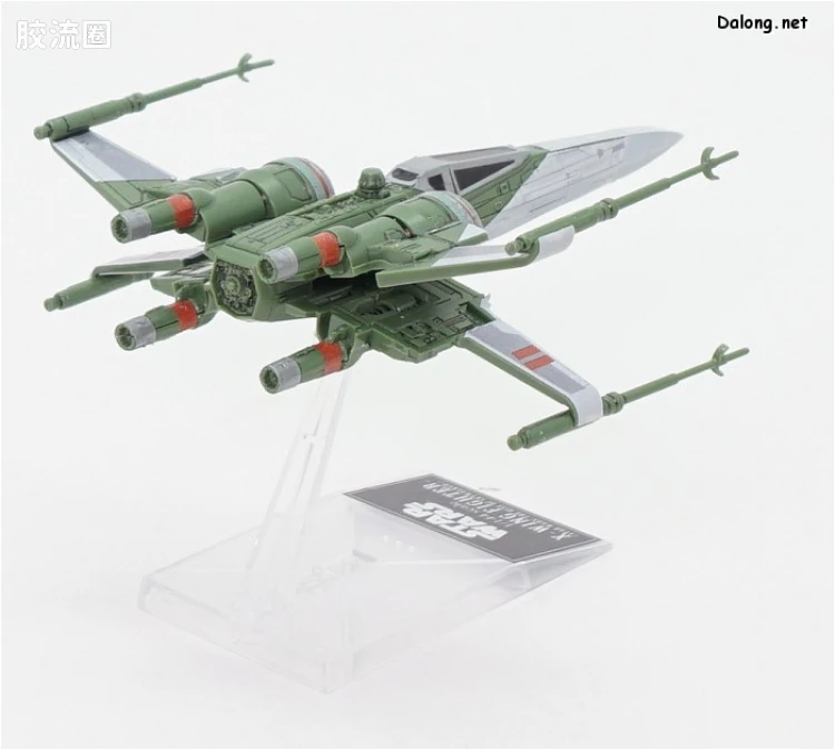 万代 星球大战系列拼装模型 Vehicle Model系列 1/144 X翼战机 与 X翼达默龙机 Ver.天行者崛起 套装 - 图片