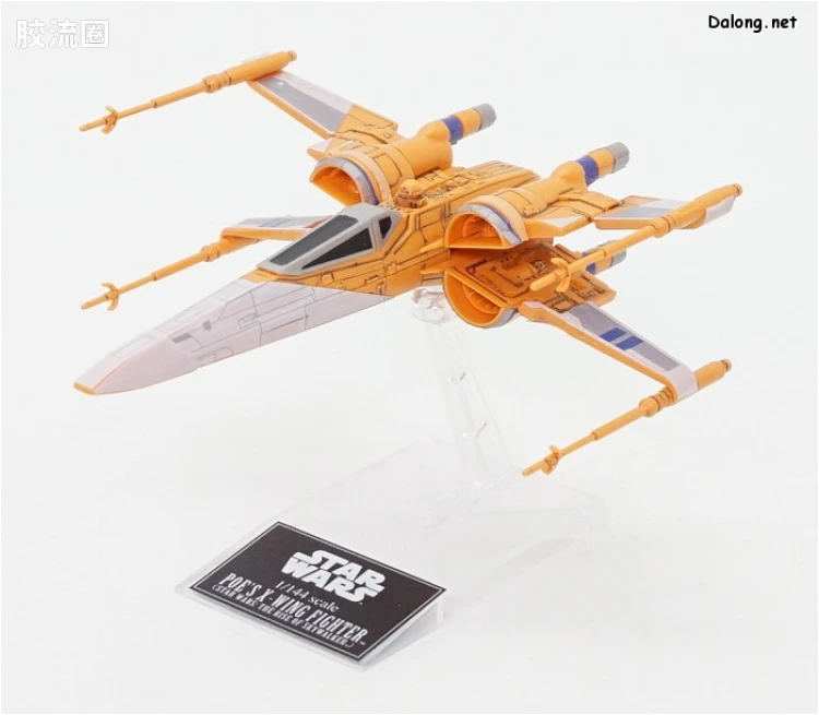 万代 星球大战系列拼装模型 Vehicle Model系列 1/144 X翼战机 与 X翼达默龙机 Ver.天行者崛起 套装 - 图片