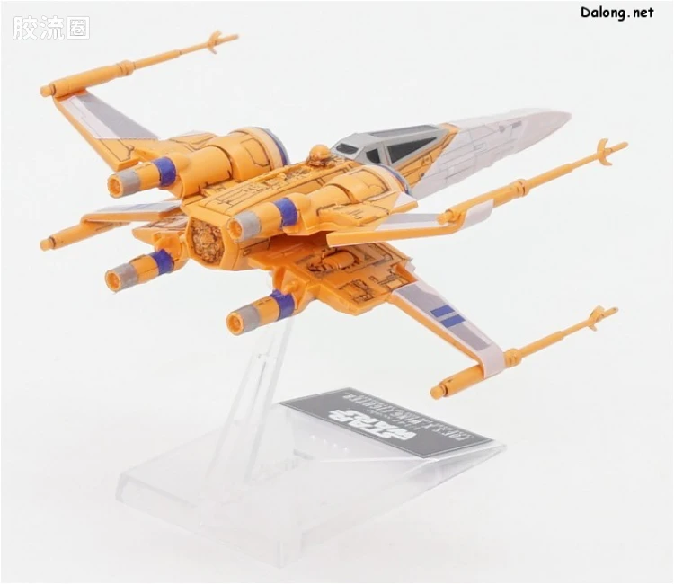 万代 星球大战系列拼装模型 Vehicle Model系列 1/144 X翼战机 与 X翼达默龙机 Ver.天行者崛起 套装 - 图片