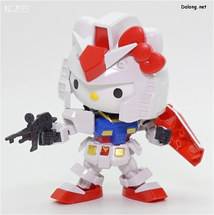 SD高达 EX-STANDARD系列 限定及特别版 Hello Kitty/RX-78-2 高达 - 图片