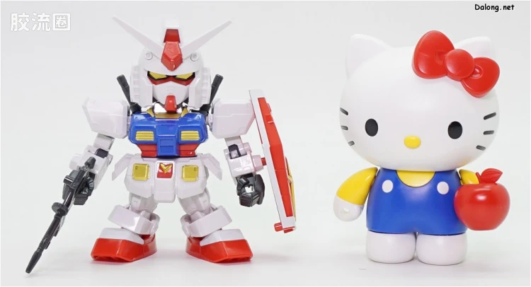 SD高达 EX-STANDARD系列 限定及特别版 Hello Kitty/RX-78-2 高达 - 图片