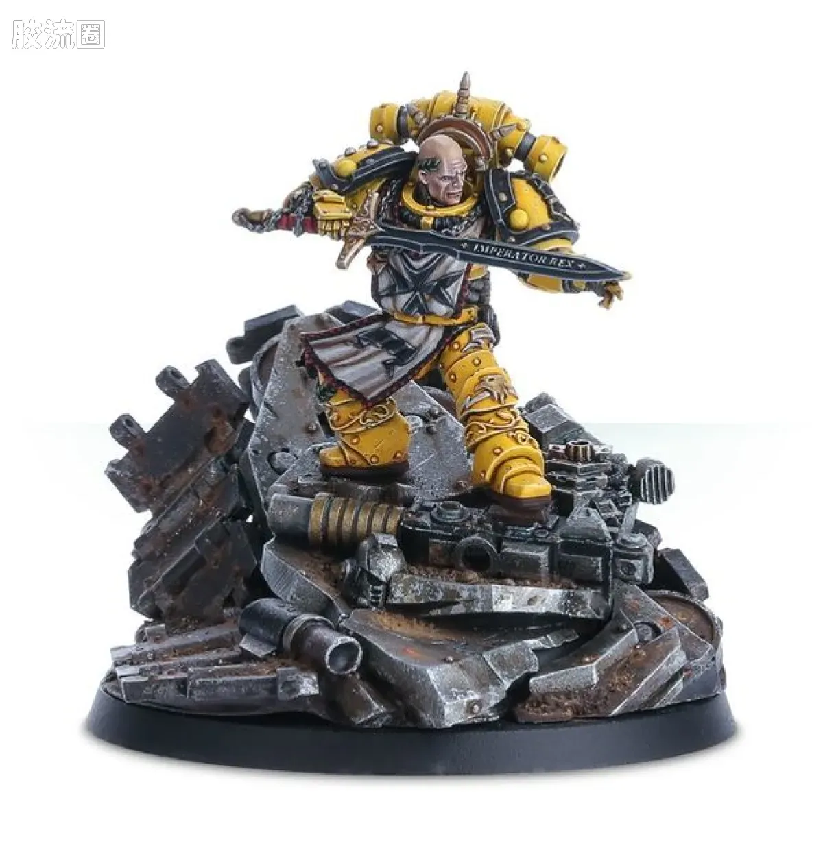 战锤：荷鲁斯之乱 Warhammer: The Horus Heresy Imperial Fists 第七军团 帝国之拳 初版 一连长 西吉斯蒙德 - 图片