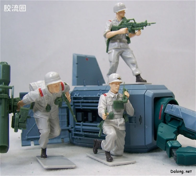 UCHG系列拼装模型 普通版 04 地球联邦军 对MS特技兵套装 - 图片