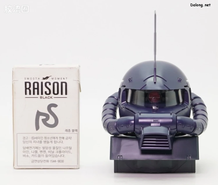 UCHG系列拼装模型 限定版 MS-06R-1A 扎古头 黑色三连星配色 Ver. - 图片