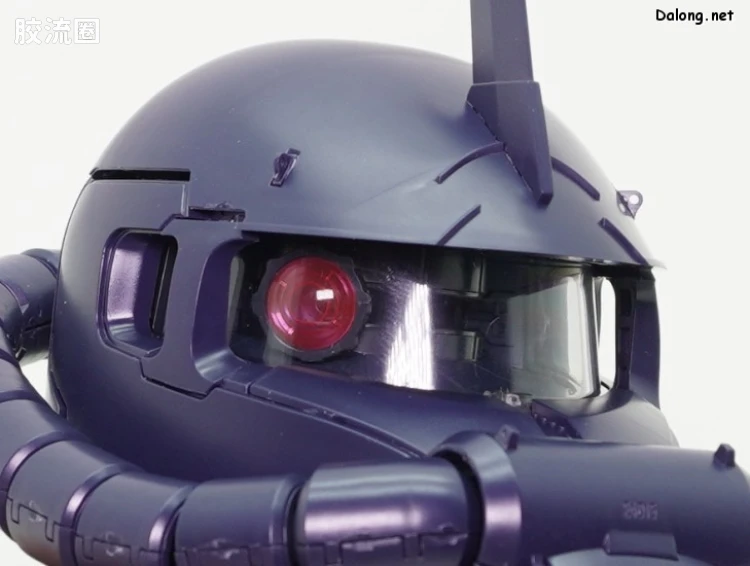 UCHG系列拼装模型 限定版 MS-06R-1A 扎古头 黑色三连星配色 Ver. - 图片