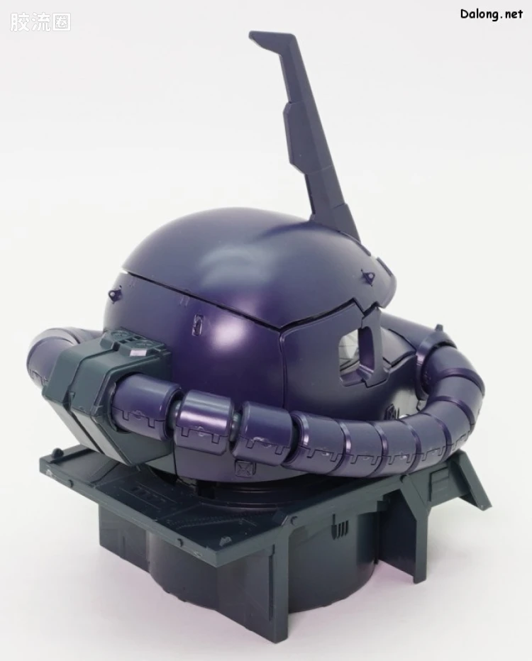 UCHG系列拼装模型 限定版 MS-06R-1A 扎古头 黑色三连星配色 Ver. - 图片