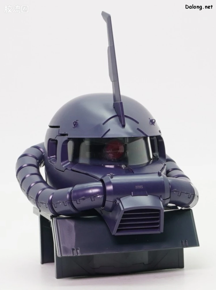 UCHG系列拼装模型 限定版 MS-06R-1A 扎古头 黑色三连星配色 Ver. - 图片
