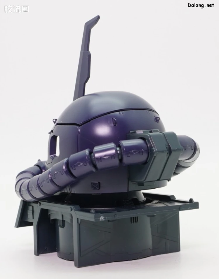 UCHG系列拼装模型 限定版 MS-06R-1A 扎古头 黑色三连星配色 Ver. - 图片