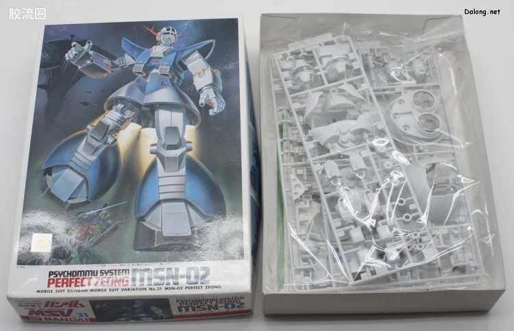 机动战士变体 高达MSV 拼装模型 1/250 31 MSN-02 完美吉翁号 - 图片