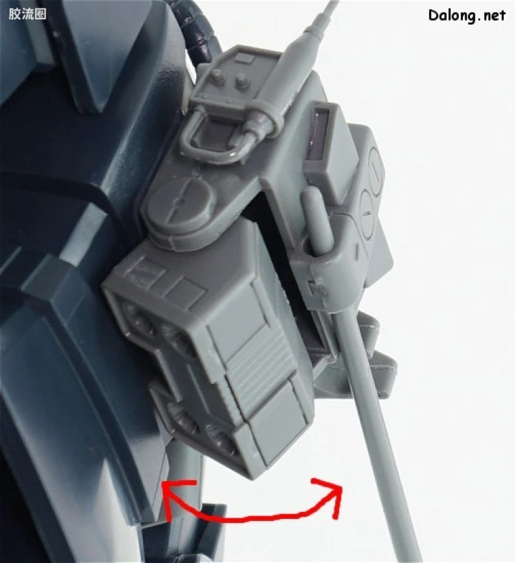 机动战士变体 高达MSV 拼装模型 1/144 03 YMS-09 试作型大魔 - 图片