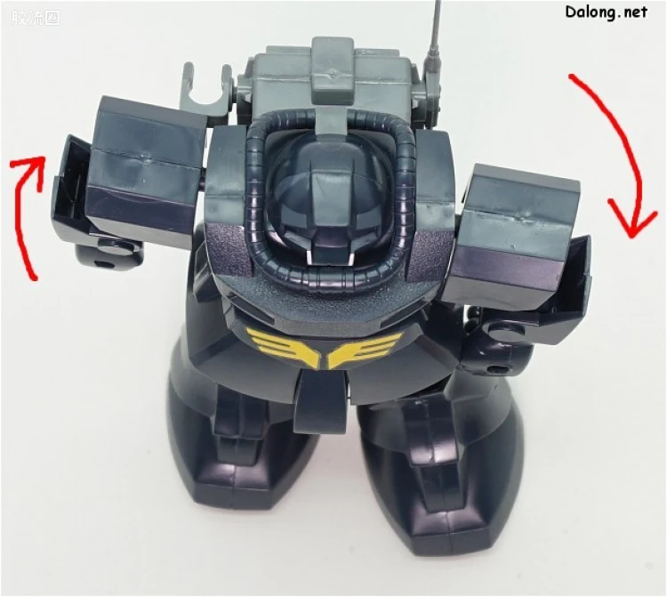 机动战士变体 高达MSV 拼装模型 1/144 03 YMS-09 试作型大魔 - 图片