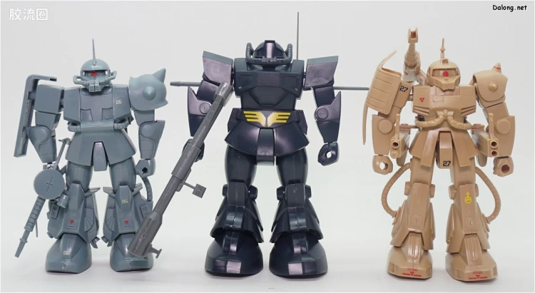 机动战士变体 高达MSV 拼装模型 1/144 03 YMS-09 试作型大魔 - 图片