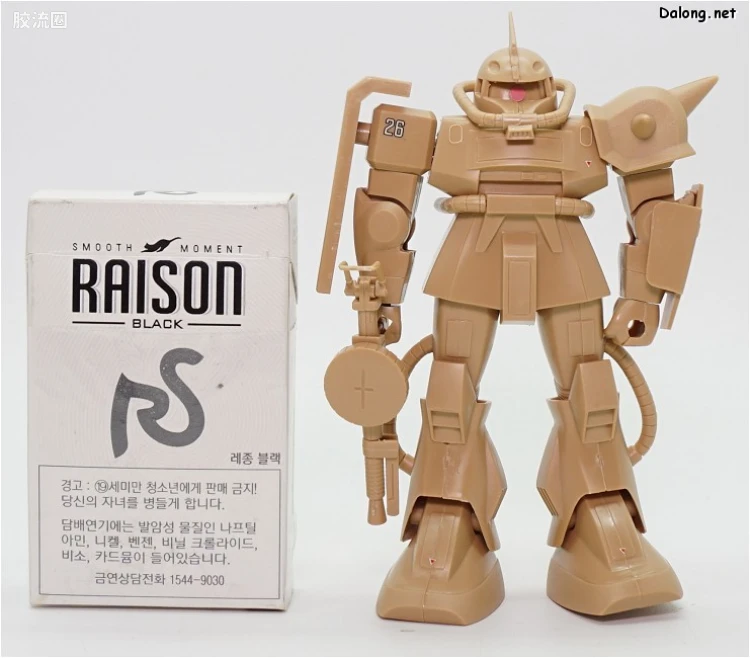 机动战士变体 高达MSV 拼装模型 1/144 04 MS-06D 沙漠型扎古 - 图片