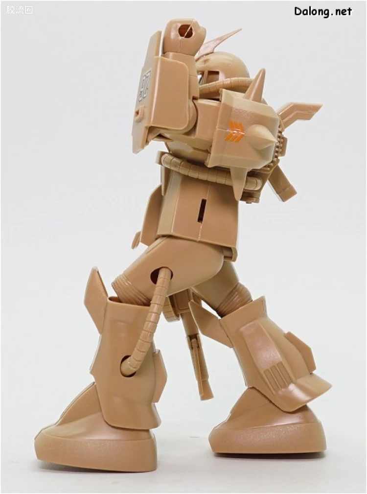 机动战士变体 高达MSV 拼装模型 1/144 04 MS-06D 沙漠型扎古 - 图片