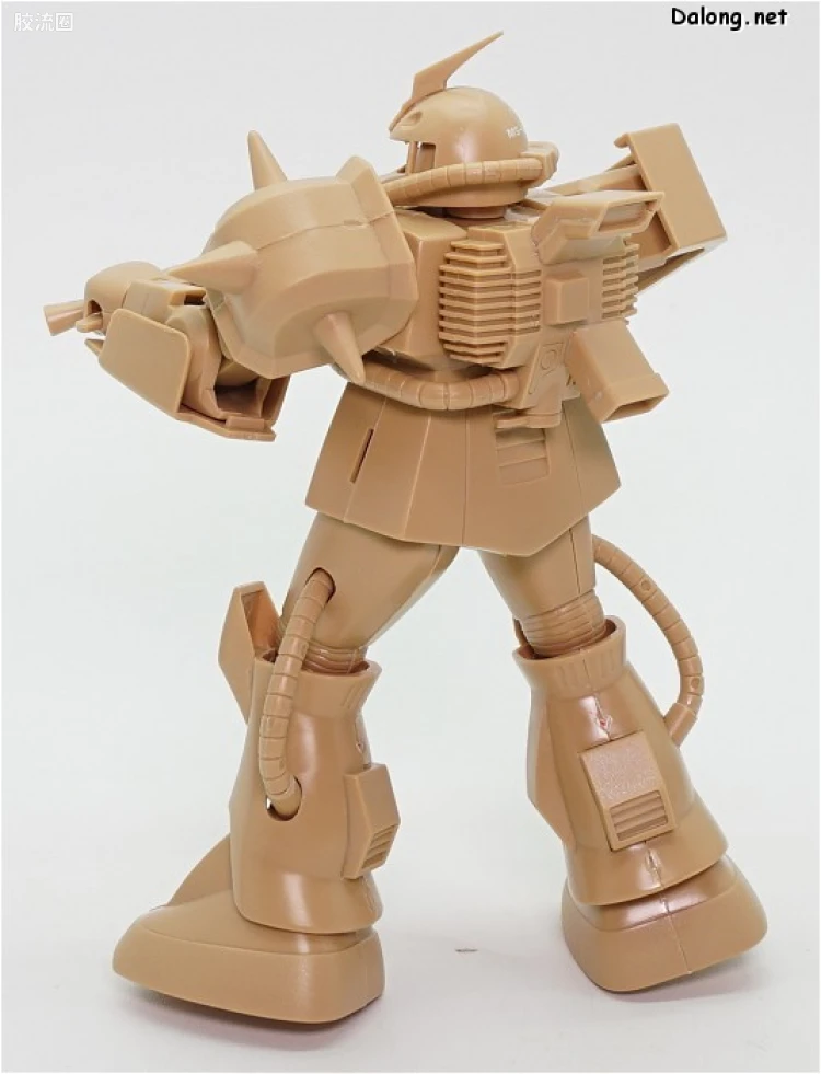 机动战士变体 高达MSV 拼装模型 1/144 04 MS-06D 沙漠型扎古 - 图片