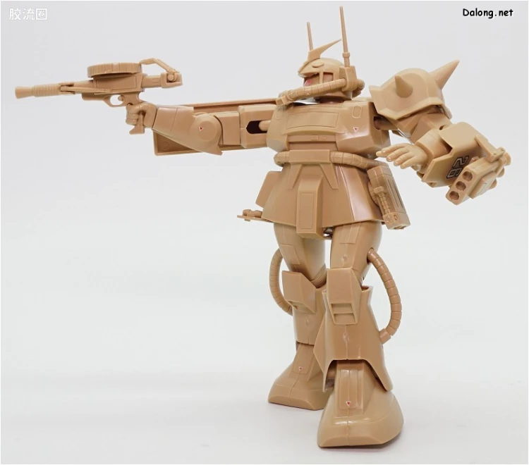 机动战士变体 高达MSV 拼装模型 1/144 04 MS-06D 沙漠型扎古 - 图片
