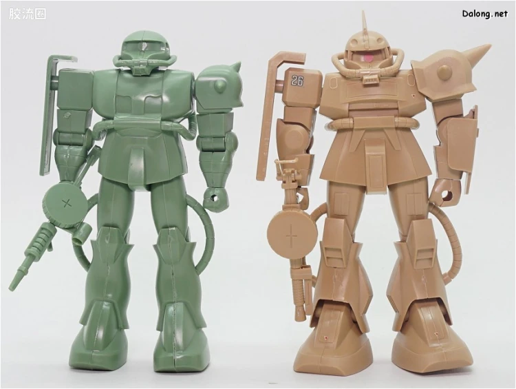 机动战士变体 高达MSV 拼装模型 1/144 04 MS-06D 沙漠型扎古 - 图片