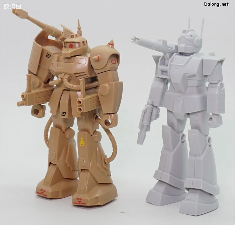 机动战士变体 高达MSV 拼装模型 1/144 05 RGC-80 吉姆加农 - 图片