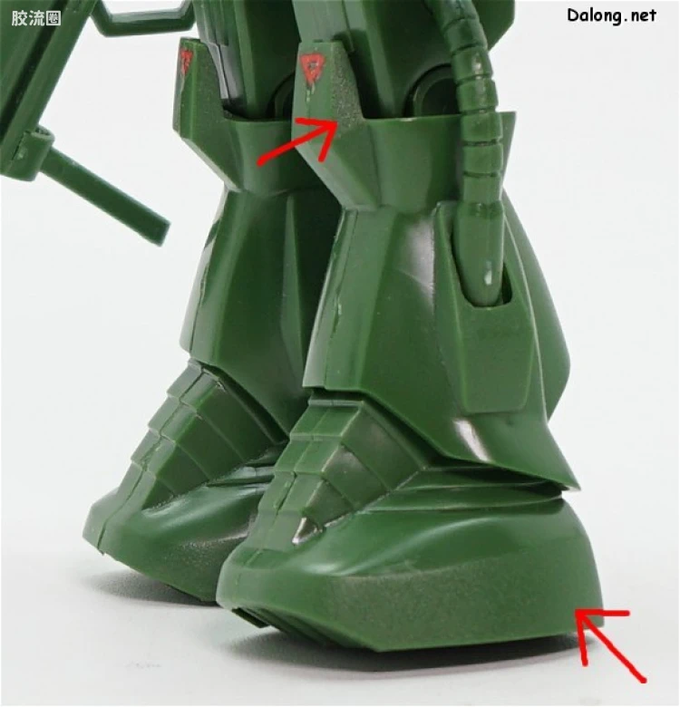 机动战士变体 高达MSV 拼装模型 1/144 06 MS-06M 水中型扎古 - 图片