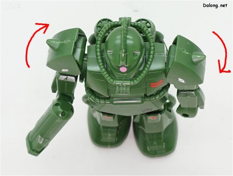机动战士变体 高达MSV 拼装模型 1/144 06 MS-06M 水中型扎古 - 图片
