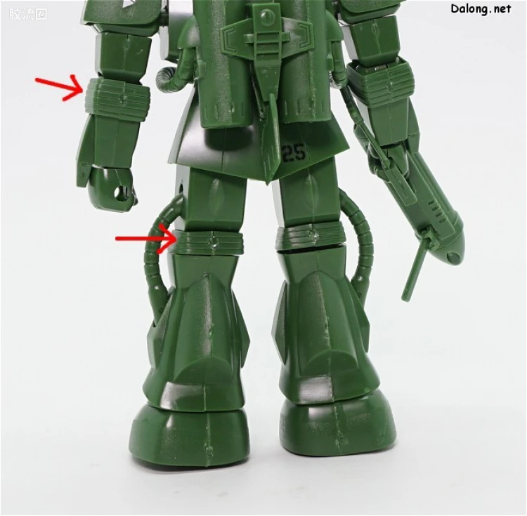 机动战士变体 高达MSV 拼装模型 1/144 06 MS-06M 水中型扎古 - 图片