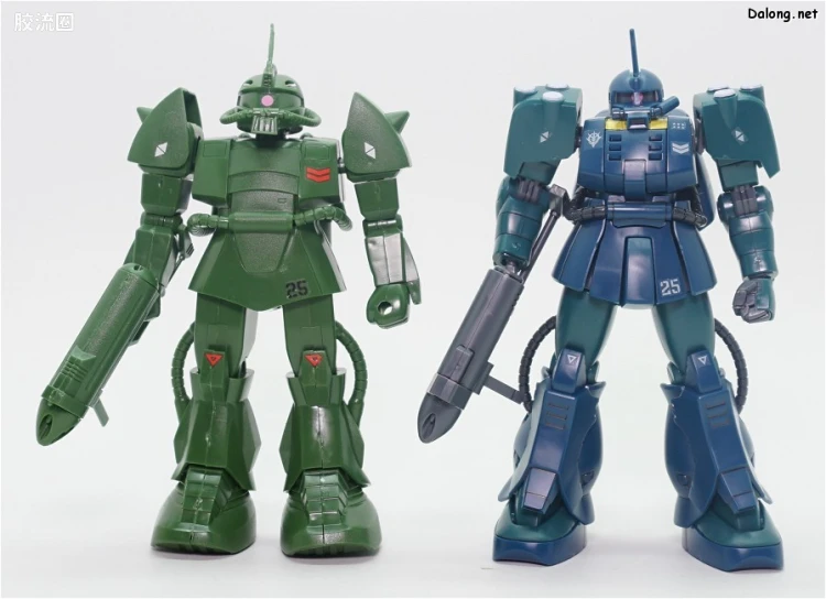 机动战士变体 高达MSV 拼装模型 1/144 06 MS-06M 水中型扎古 - 图片