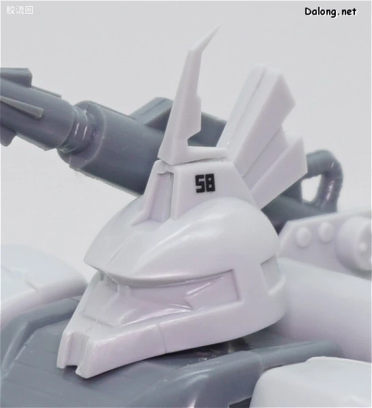 机动战士变体 高达MSV 拼装模型 1/144 07 MS-14C 勇士加农 - 图片