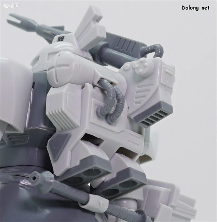 机动战士变体 高达MSV 拼装模型 1/144 07 MS-14C 勇士加农 - 图片